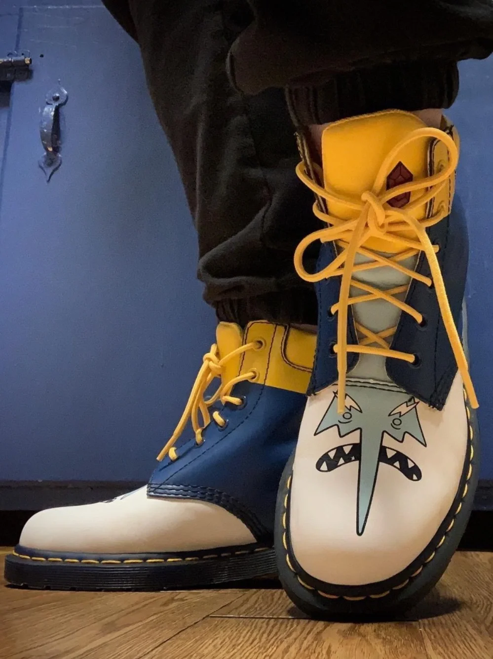 Dr. Martens x Adventure Time Ice King Men’s size 10 NEW!!! RARE!!!
